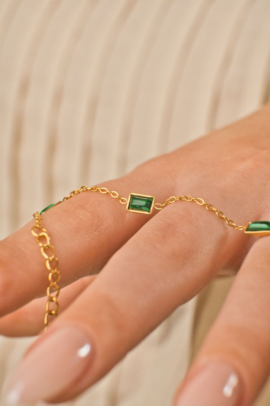 Malachit Stone Green Armband