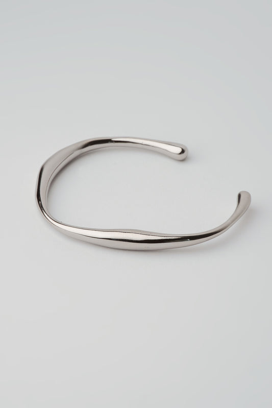Irregular Bangle Amreif Silber
