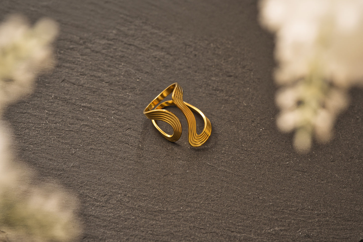 Structured Art Ring