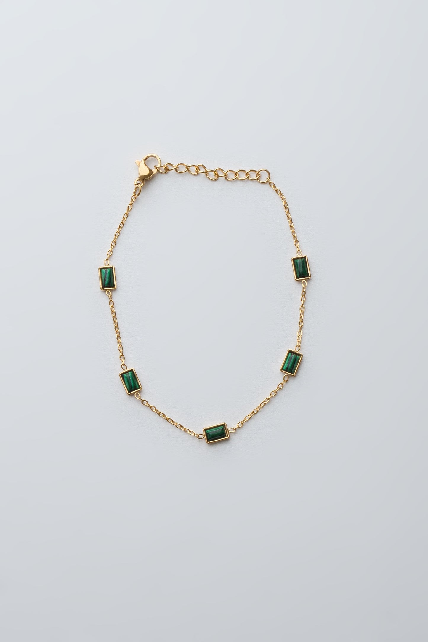 Malachit Stone Green Armband